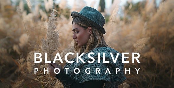 Blacksilver v9.6 – Photography WordPress Theme Download