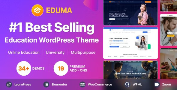 Eduma v5.6.5 – Education WordPress Theme Nulled