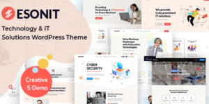 Esonit v1.3 – IT solutions WordPress Theme Download