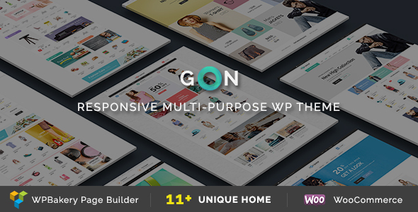 Gon v2.4.3 – Responsive Multi-Purpose WordPress Theme