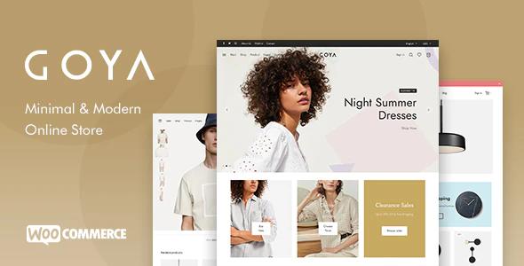 Goya v1.0.8.27 – Modern WooCommerce Theme Download