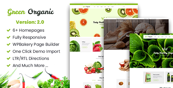 Greenorganic v2.4 – WooCommerce WordPress Theme