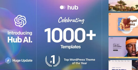 Hub v5.0.7 – Responsive Multi-Purpose WordPress Theme Nulled