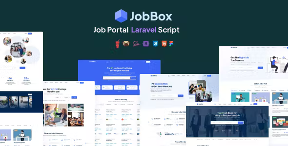 JobBox v1.15.0 – Laravel Job Portal Multilingual System Nulled