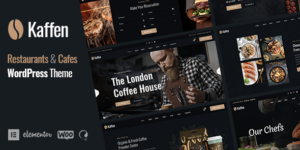 Kaffen v1.2.5 – Restaurant & Cafe WordPress Theme Nulled