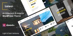 Larson v1.5.0 – Architecture WordPress Theme Nulled