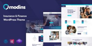 Modins v1.1.5 – Insurance & Finance WordPress Theme