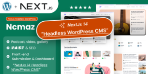 Ncmaz v2.10.1 – NextJs Headless WordPress Blog Magazine