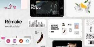Remake v1.2.0 – Minimalist Portfolio WordPress Theme Download