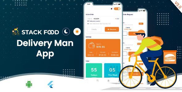 StackFood Multi Restaurant - Food Ordering Restaurant App v8.0