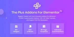 The Plus v6.2.5– Addon for Elementor Page Builder WordPress Plugin Nulled
