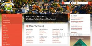 TownPress v3.8.10 – Municipality & Town Government WordPress Theme