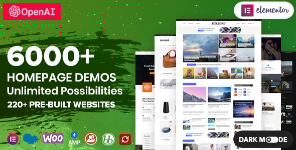 Soledad v8.6.3 – Multipurpose, Newspaper, Blog & WooCommerce WordPress Theme Nulled