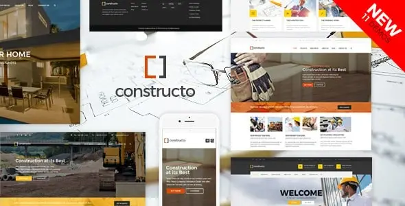 Constructo v4.3.7 – Construction WordPress Theme