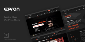Epron v2.3.0 – Music Theme for WordPress Download