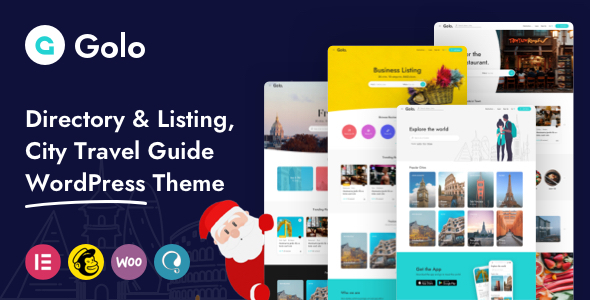 Golo v1.6.12 – Directory & Listing, Travel WordPress Theme