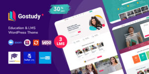 Gostudy v2.5.2 – Education WordPress Theme Nulled Download