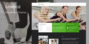 GymBase v15.6 – Gym Fitness WordPress Theme Download