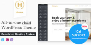 Himara v1.0.2 – Hotel Booking WordPress Theme Download
