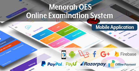 Menorah OES – Online Examination System Mobile App (10 March 2020)