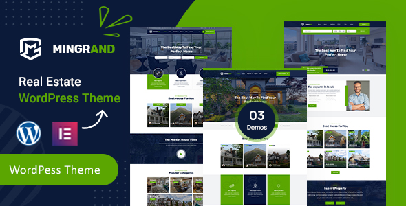 Mingrand v1.0.2 – Real Estate WordPress Theme Download