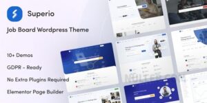 Superio v1.3.23 – Job Board WordPress Theme Download