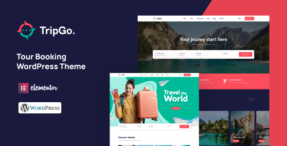 Tripgo v1.4.5 – Tour Booking WordPress Theme Download