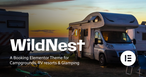 WildNest v1.1 – Campgrounds & RV Parks Booking WordPress Theme