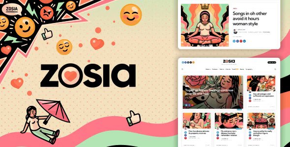 Zosia v1.2.4 – Personal WordPress Blog Theme Download