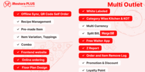 iRestora PLUS v7.5 - Multi Outlet Next Gen Restaurant POS Nulled Download