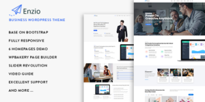Enzio v1.2.0 – Responsive Business WordPress Theme Download