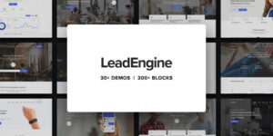 LeadEngine v5.1 – Multi-Purpose WordPress Theme with Page Builder Nulled