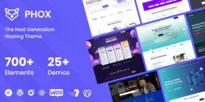 Phox v2.4.7 – Hosting WordPress & WHMCS Theme Nulled