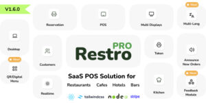 RestroPRO SaaS v1.6.0 – POS software for Restaurant, Cafe, Hotel, Food Truck