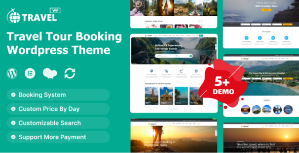 Travel v2.1.3 – Tour Booking WordPress Theme Download