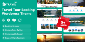 Travel v2.1.3 – Tour Booking WordPress Theme Download
