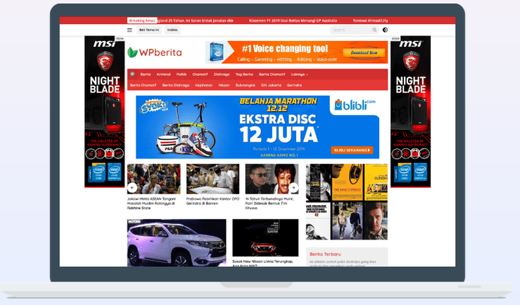 Wpberita v2.1.6 - WordPress Theme For Blogs and News Nulled Download