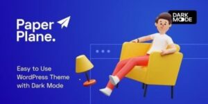 Paper Plane v1.1.7 – Creative Parallax WordPress Blog Theme Nulled