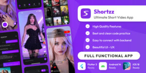 Shortzz – Tiktok Clone – Short Video App Live streaming App with Admin Panel Flutter/Laravel (8 March 2025)