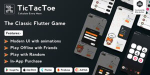 Tic Tac Toe v1.1.1 – The Classic Flutter Tic Tac Toe Game
