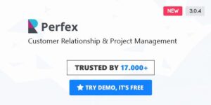 Perfex v3.3.0 – Powerful Open Source CRM +120 Addons Download