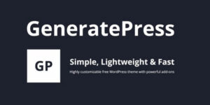 GeneratePress Pro v2.5.3 - GeneratePress Premium Modules Plugin