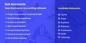 Dot Accounts v2.8 – SaaS Business & Accounting Software