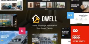Dwell v1.7.0 – Home Building & Renovation WordPress Theme Nulled