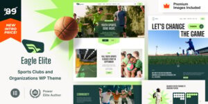 EagleElite v4.0 – Sports Club WordPress Theme Nulled