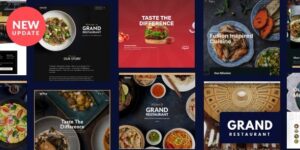 Grand Restaurant v7.0.3 - WordPress Theme Nulled Download
