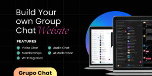 Grupo Chat v3.10 – Chat Room & Private Chat – Video Chat & Audio Chat – Group Video Chat – PHP Chat Code Nulled
