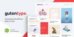 Gutentype v2.1.10 – Gutenberg WordPress Theme for Modern Blog + RTL Nulled
