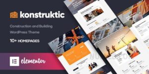 Konstruktic v1.2.1 – Construction & Building WordPress Theme