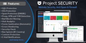 Project SECURITY v5.1.2 – Website Security, Anti-Spam & Firewall Script